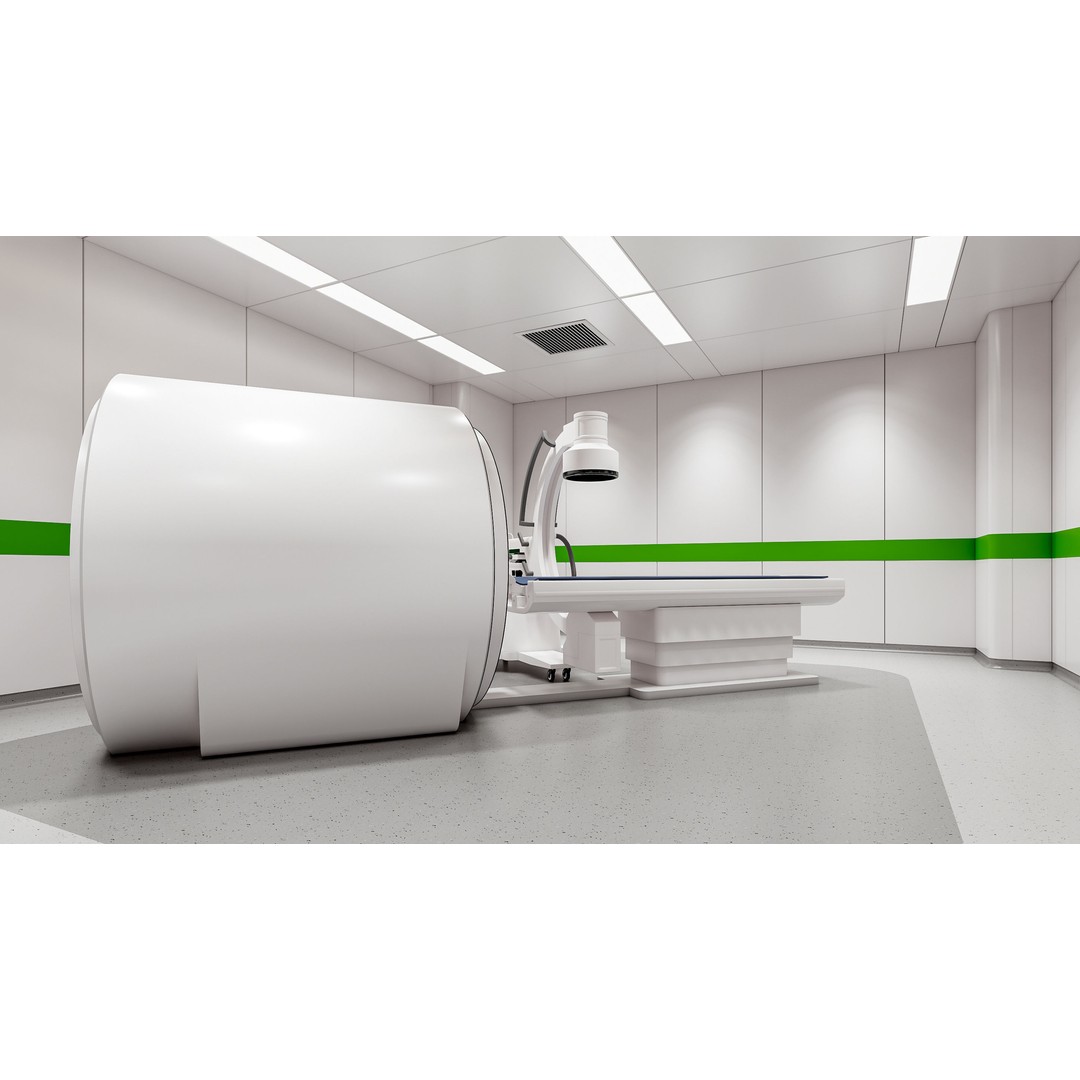 Hospital CT Scan MRI 3D Model – Realistic Medical Interior Bundle, FBX, Blender - View 14