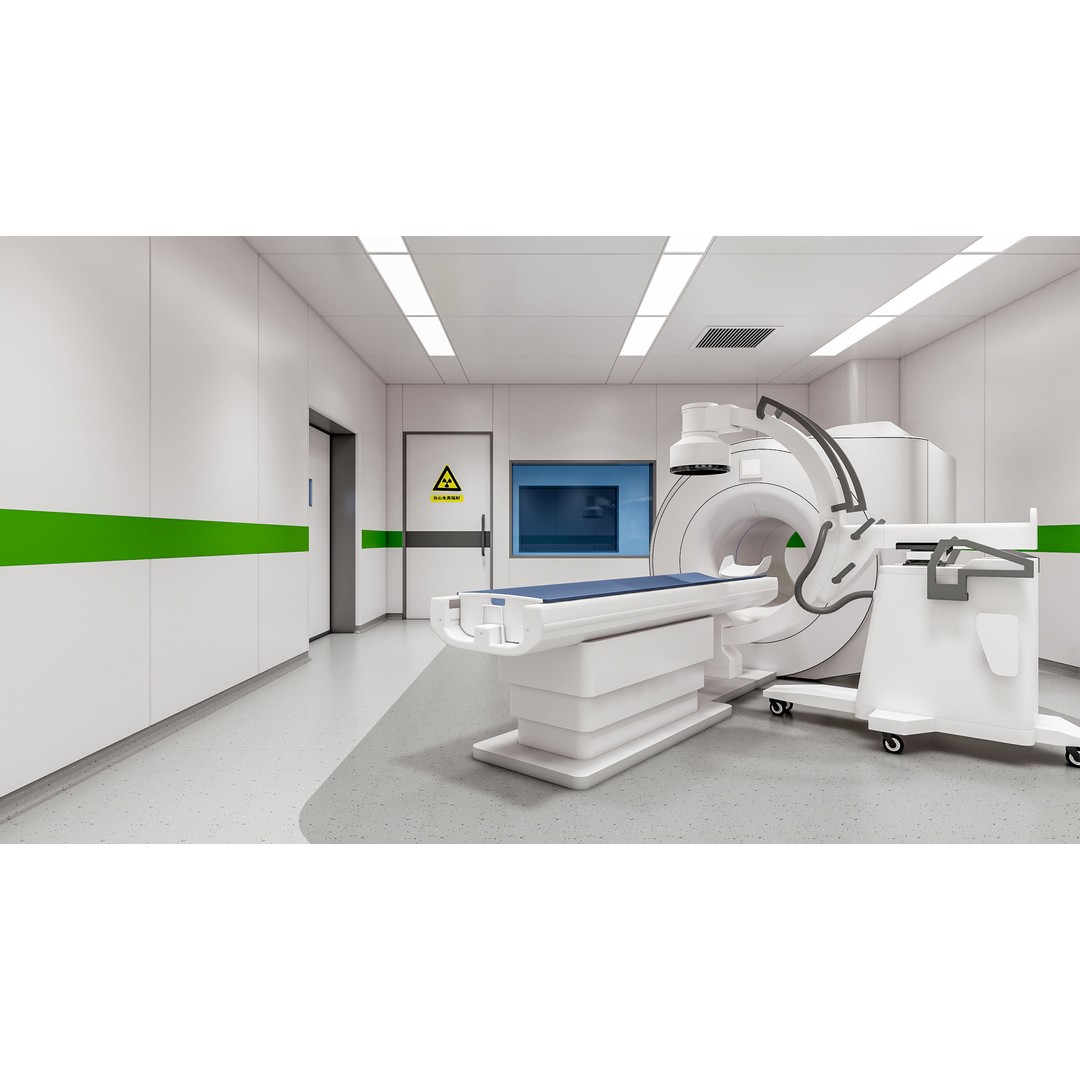 Hospital CT Scan MRI 3D Model – Realistic Medical Interior Bundle, FBX, Blender - View 15