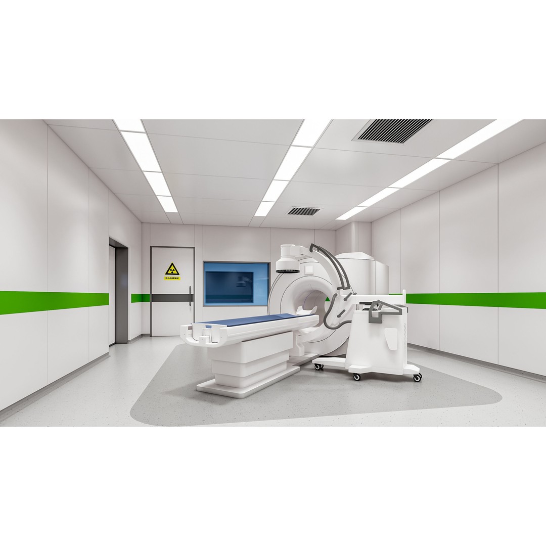 Hospital CT Scan MRI 3D Model – Realistic Medical Interior Bundle, FBX, Blender - View 17
