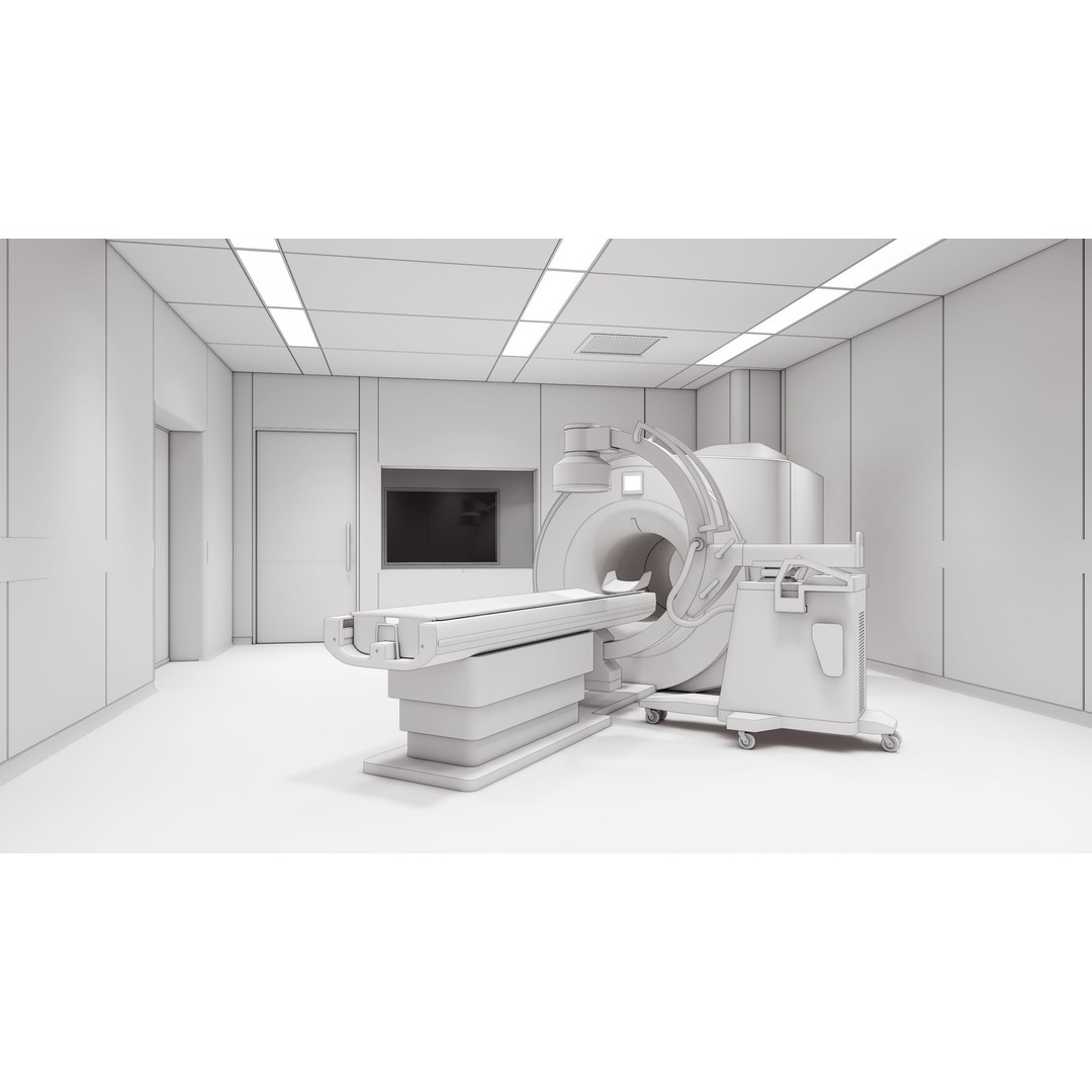 Hospital CT Scan MRI 3D Model – Realistic Medical Interior Bundle, FBX, Blender - View 20
