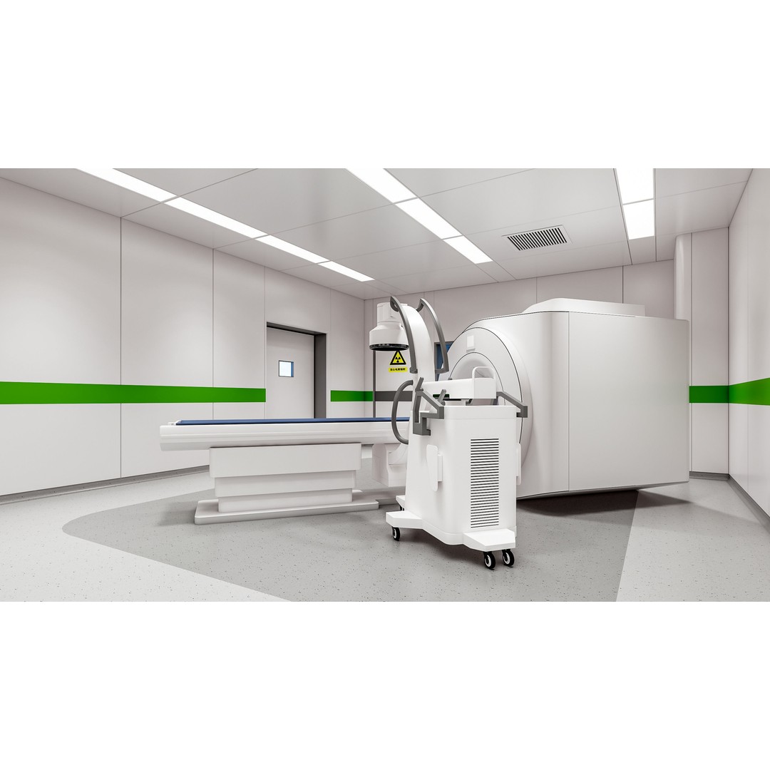 Hospital CT Scan MRI 3D Model – Realistic Medical Interior Bundle, FBX, Blender - View 4