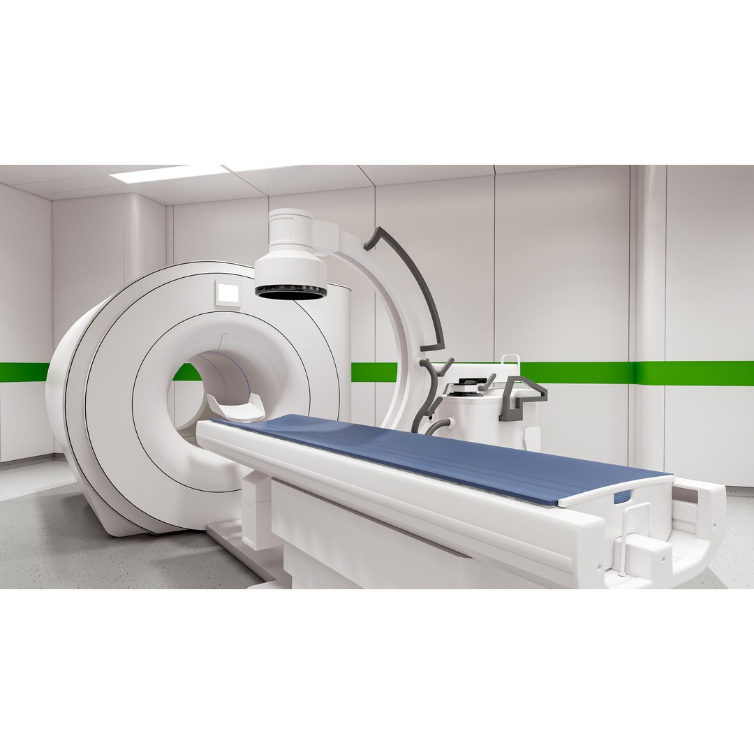 Hospital CT Scan MRI 3D Model – Realistic Medical Interior Bundle, FBX, Blender - View 5