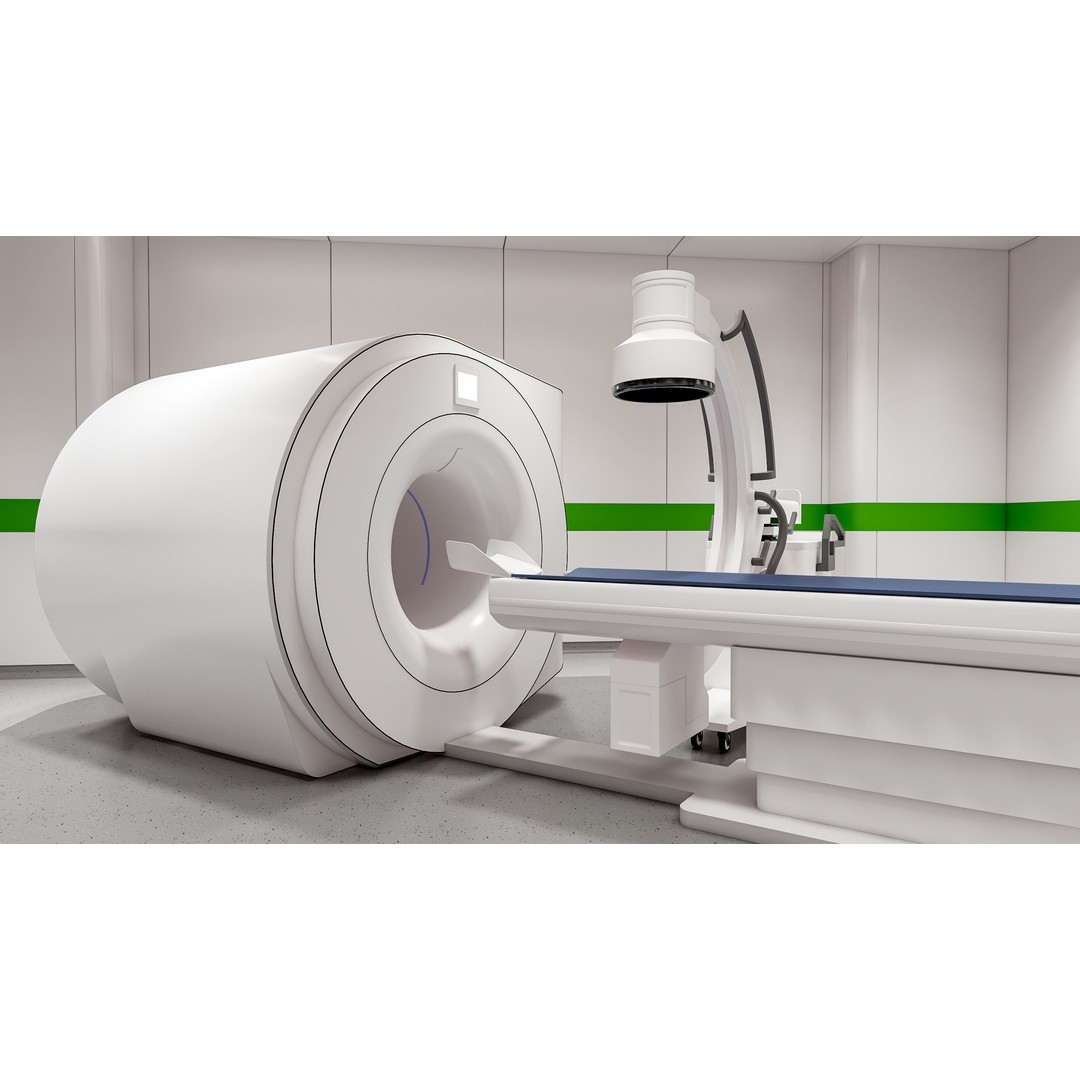 Hospital CT Scan MRI 3D Model – Realistic Medical Interior Bundle, FBX, Blender - View 6