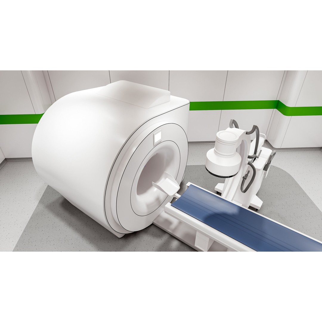 Hospital CT Scan MRI 3D Model – Realistic Medical Interior Bundle, FBX, Blender - View 7