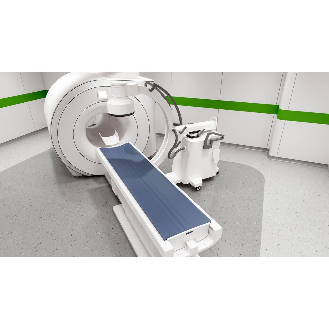 Hospital CT Scan MRI 3D Model – Realistic Medical Interior Bundle, FBX, Blender - View 8