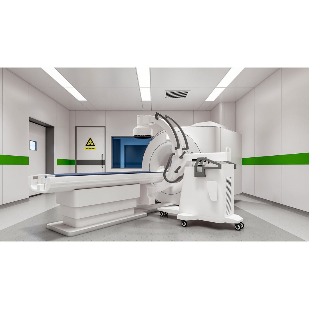 Hospital CT Scan MRI 3D Model – Realistic Medical Interior Bundle, FBX, Blender - View 9