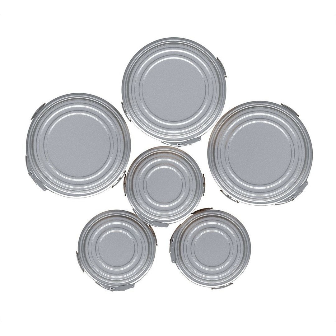 Fiber Drum 3D Model – Industrial Container with Textures, Blender - View 9