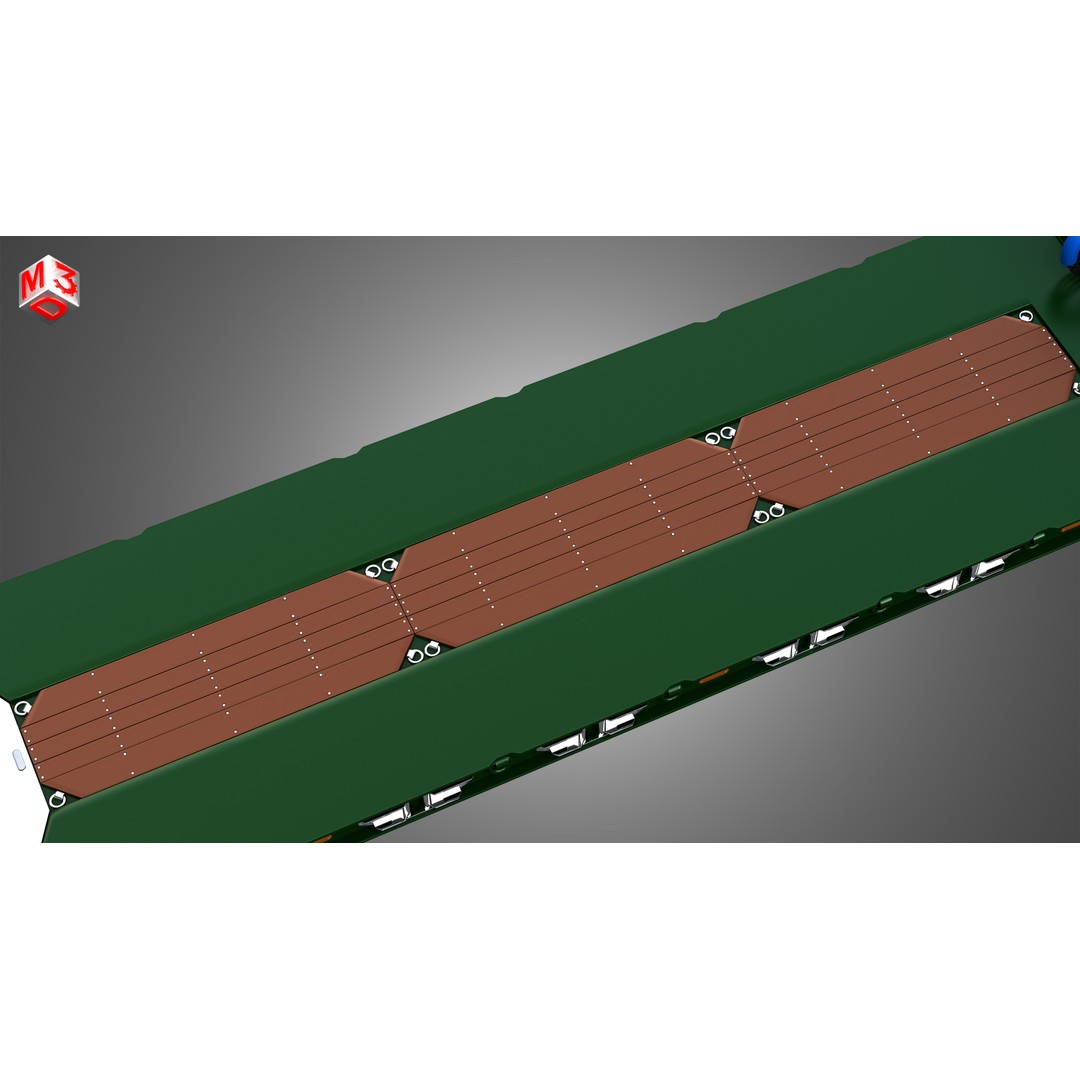 Faymonville Trailer 3D Model – High Detail CombiMAX, FBX, OBJ - View 18