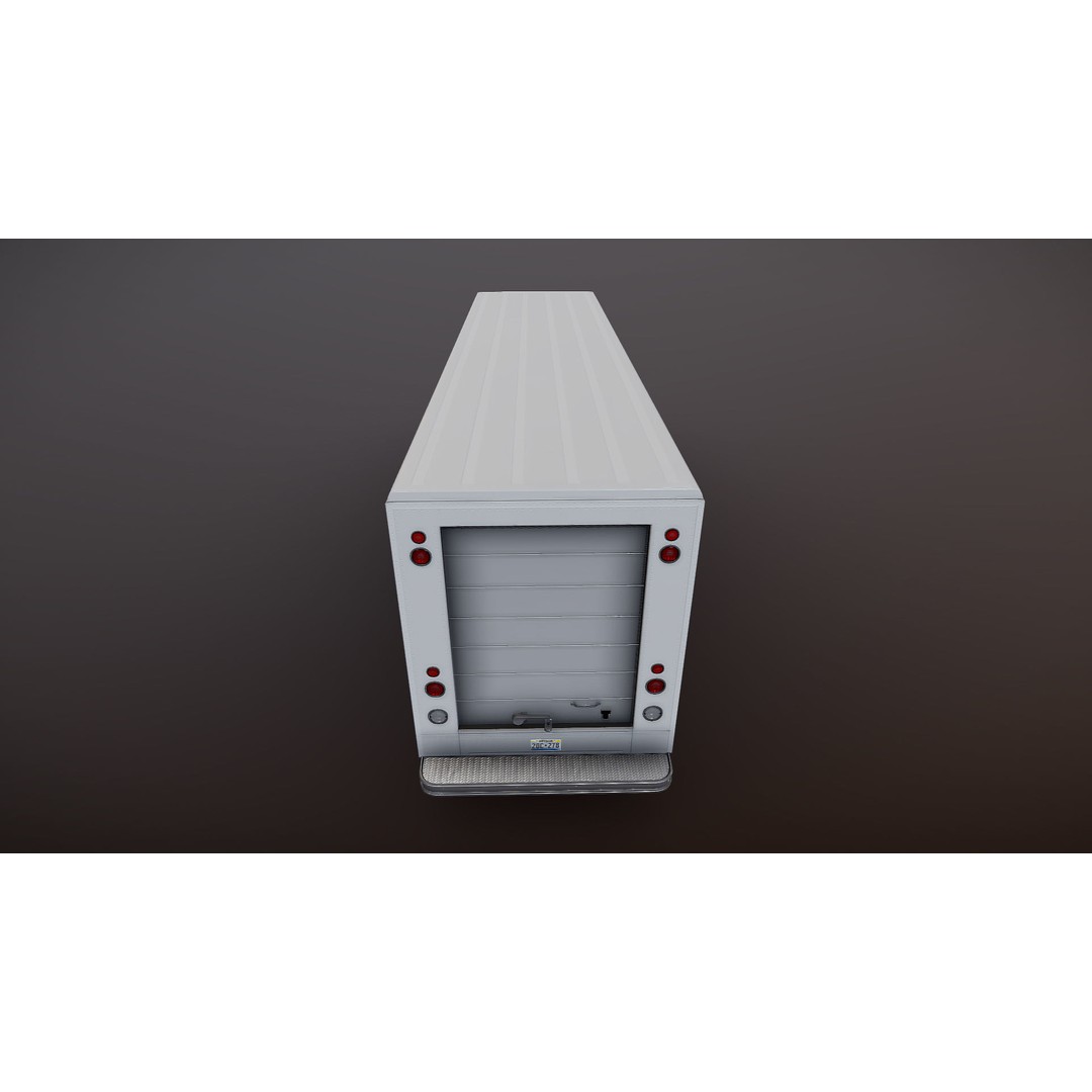 Freightliner Step Van 3D Model – Low Poly Game Ready Asset, FBX, OBJ - View 24