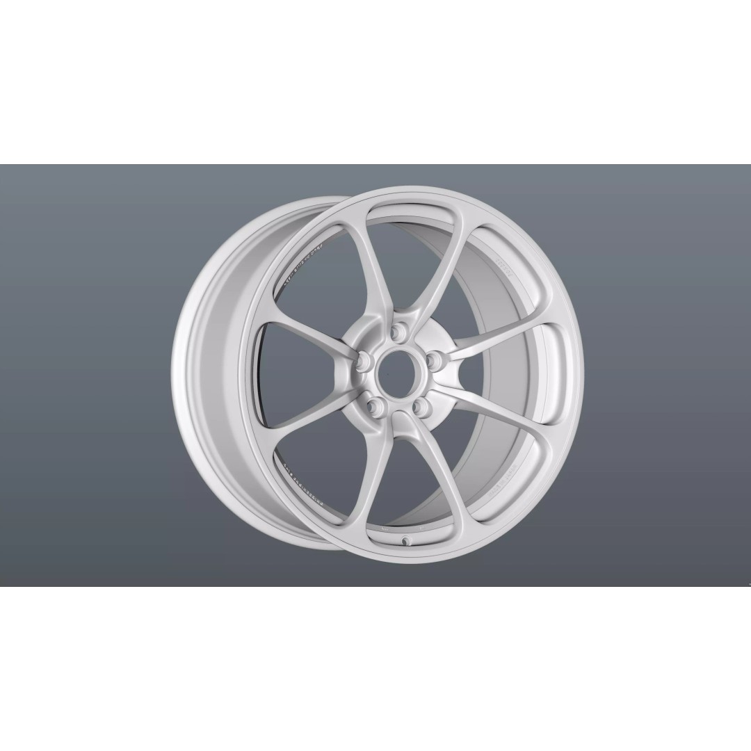 RAYS NE24 3D Model – Low Poly Car Rim, PBR Textures, FBX, OBJ, Blender - View 14