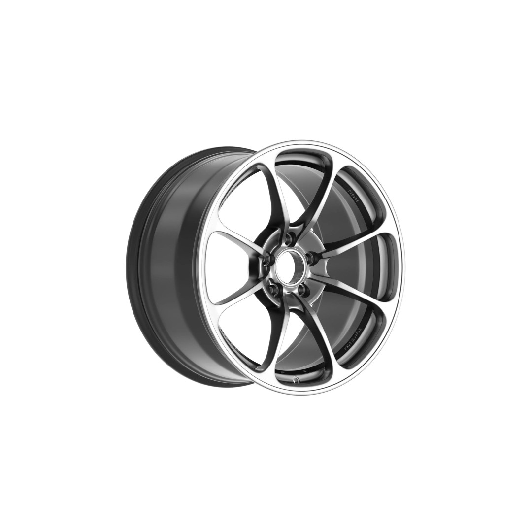RAYS NE24 3D Model – Low Poly Car Rim, PBR Textures, FBX, OBJ, Blender - View 3