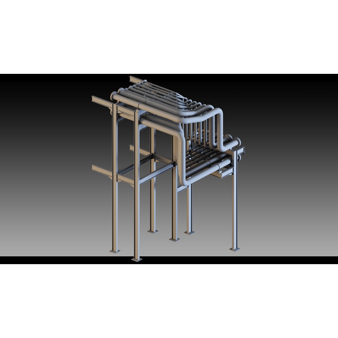 Factory Units and Props 3D Model – High Detail Industrial Assets, FBX, Blender