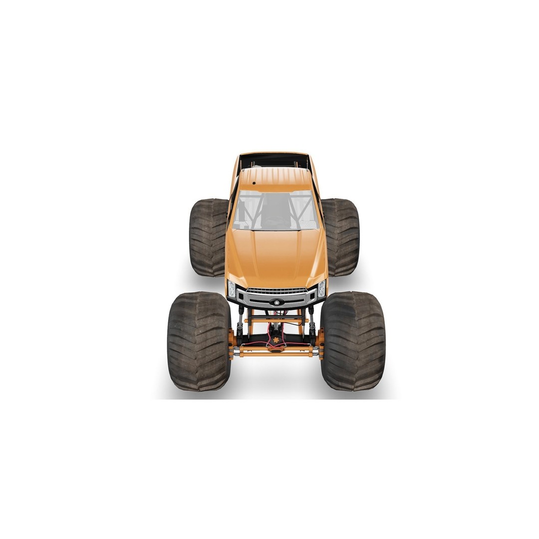 Monster Truck 3D Model – Low Poly Game Asset, FBX, PBR Textures - View 8