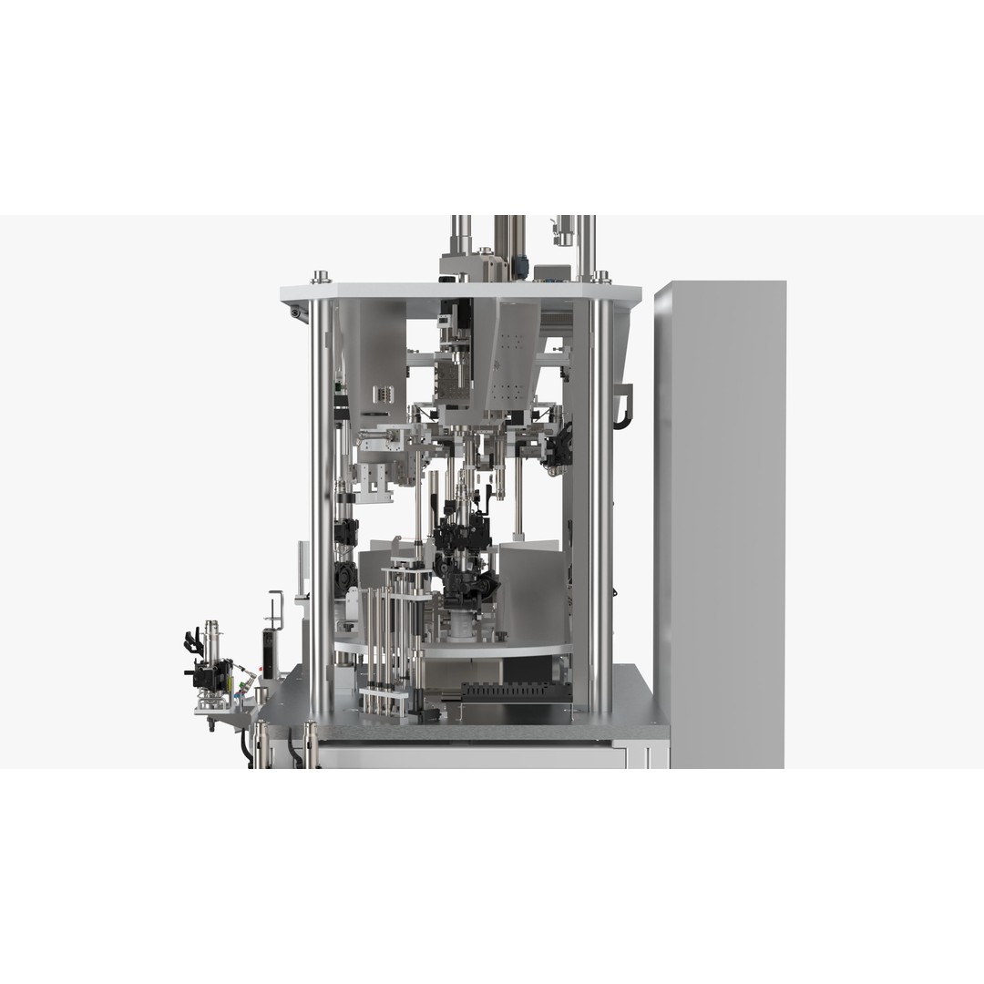 Automatic Press Fit Circlip Shaft Assembly Machine 3D Model – Industrial Automation Asset, FBX, OBJ - View 28