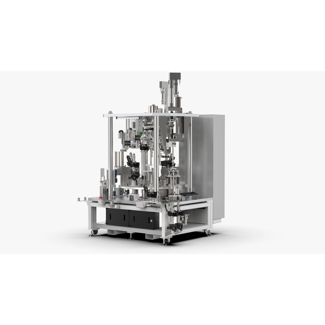 Automatic Press Fit Circlip Shaft Assembly Machine 3D Model – Industrial Automation Asset, FBX, OBJ - View 35