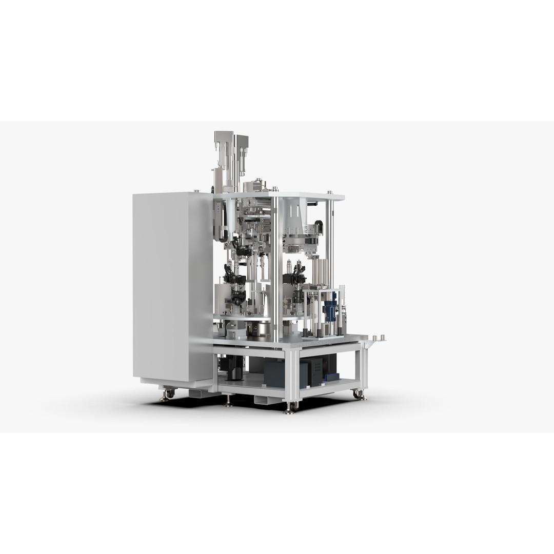 Automatic Press Fit Circlip Shaft Assembly Machine 3D Model – Industrial Automation Asset, FBX, OBJ - View 36