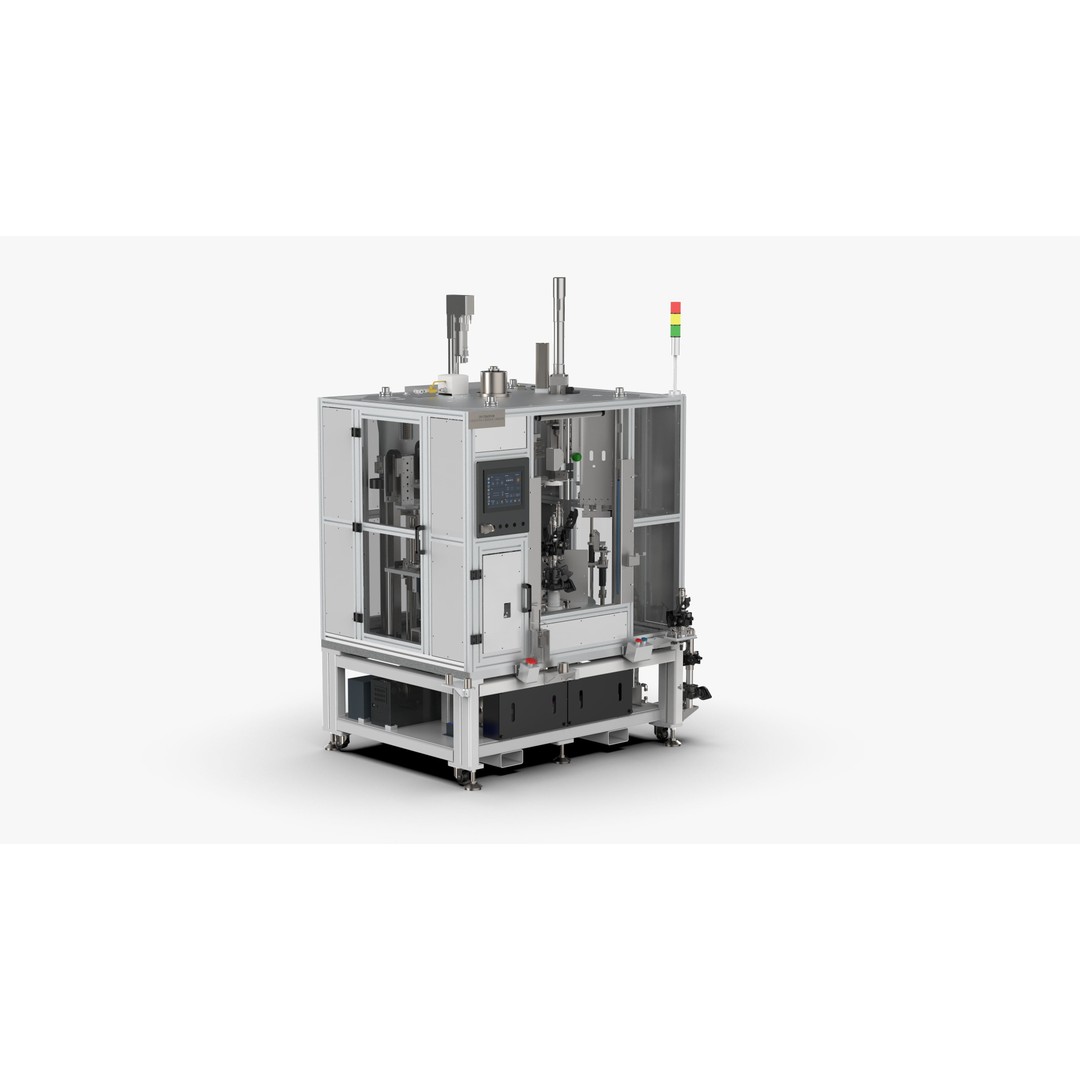 Automatic Press Fit Circlip Shaft Assembly Machine 3D Model – Industrial Automation Asset, FBX, OBJ - View 5