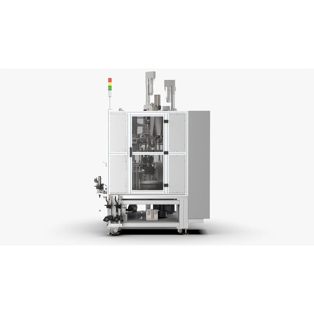 Automatic Press Fit Circlip Shaft Assembly Machine 3D Model – Industrial Automation Asset, FBX, OBJ - View 7
