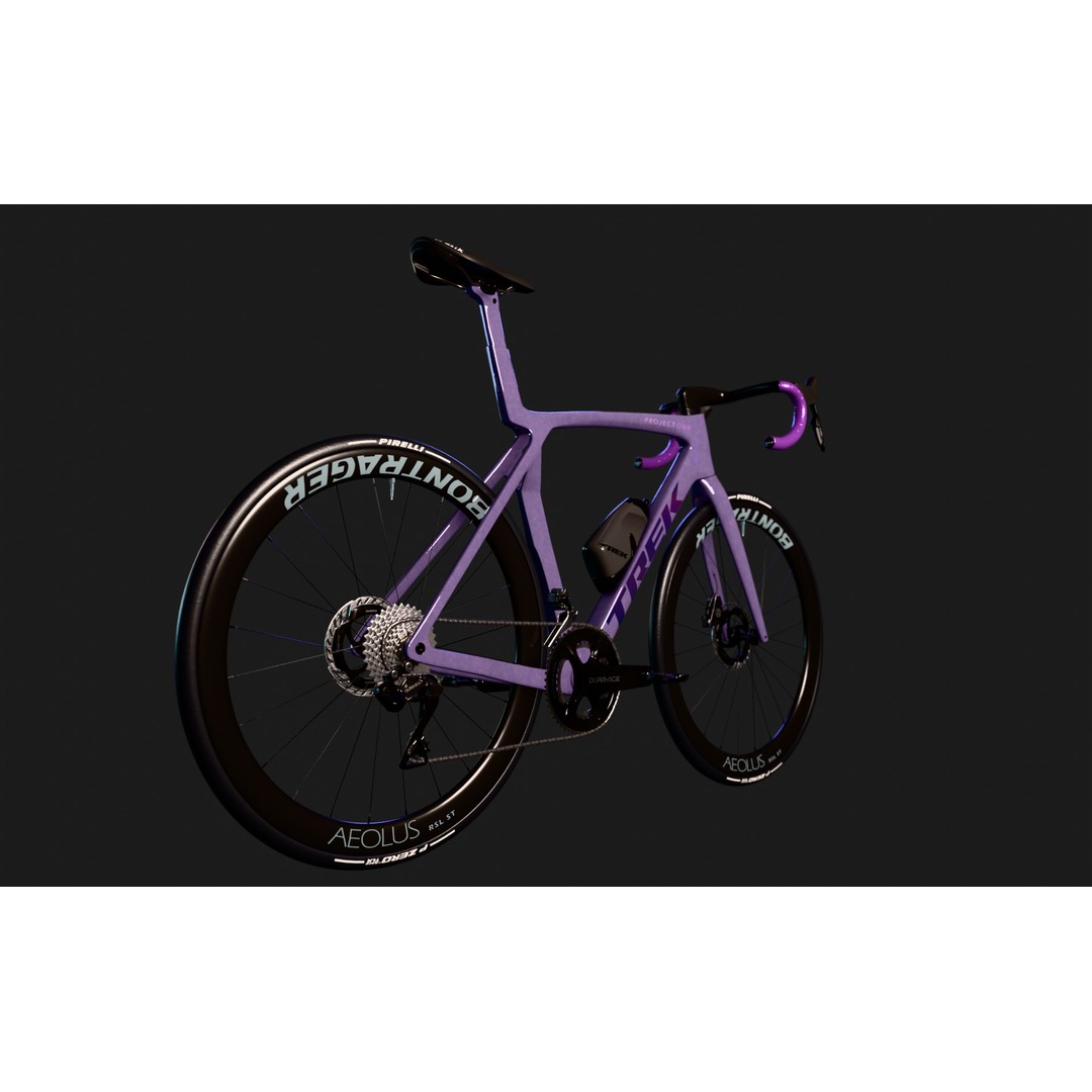 Trek Madone SLR 9 Gen 8 3D Model – High Poly Rigged Bicycle, Blender - View 14