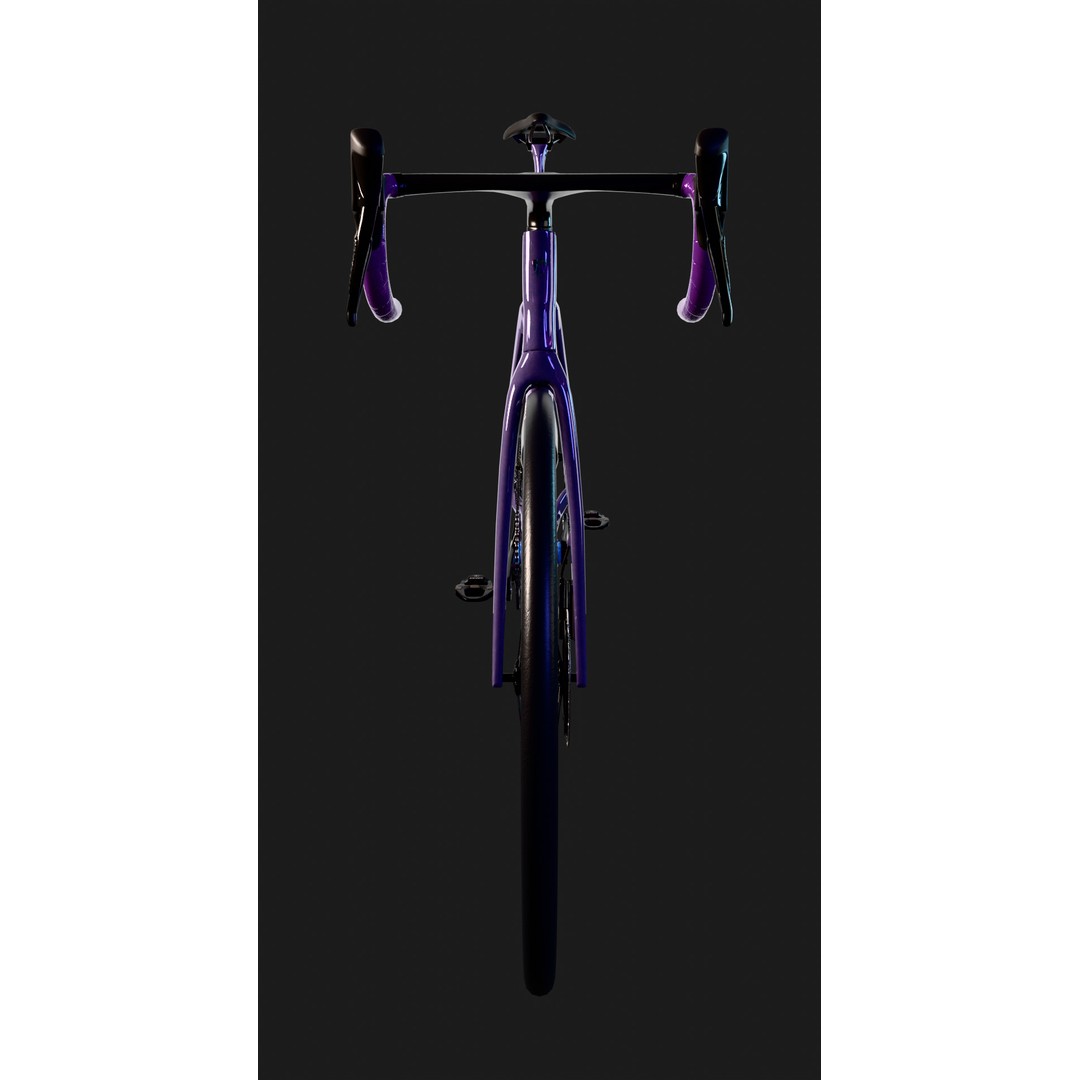 Trek Madone SLR 9 Gen 8 3D Model – High Poly Rigged Bicycle, Blender - View 16