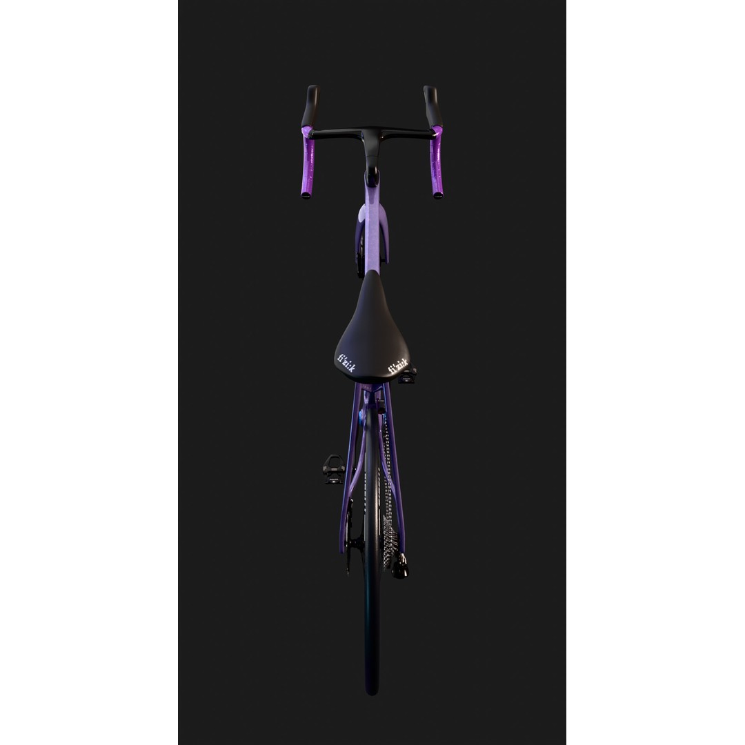 Trek Madone SLR 9 Gen 8 3D Model – High Poly Rigged Bicycle, Blender - View 17