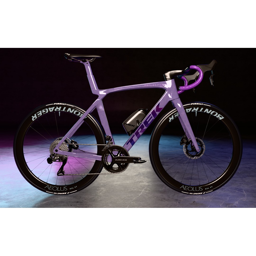 Trek Madone SLR 9 Gen 8 3D Model – High Poly Rigged Bicycle, Blender - View 3