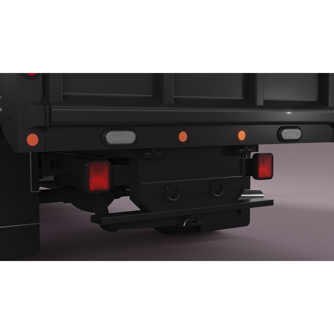 Dump Truck 3D Model – High Poly Industrial Vehicle, FBX, OBJ, Blender - View 16