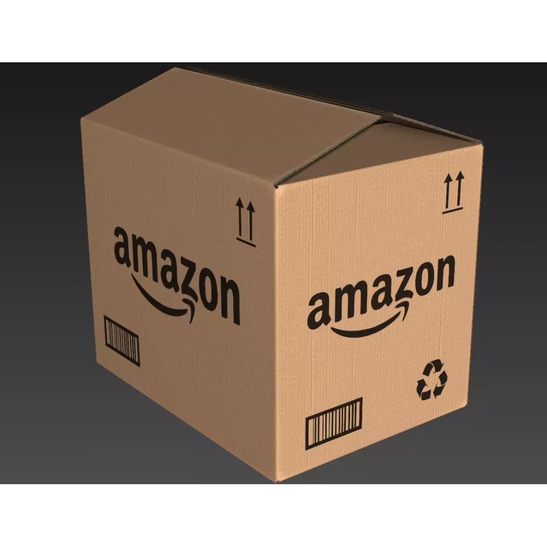 Carton Box 3D Model – Low Poly Rigged Animation with PBR Textures - View 19