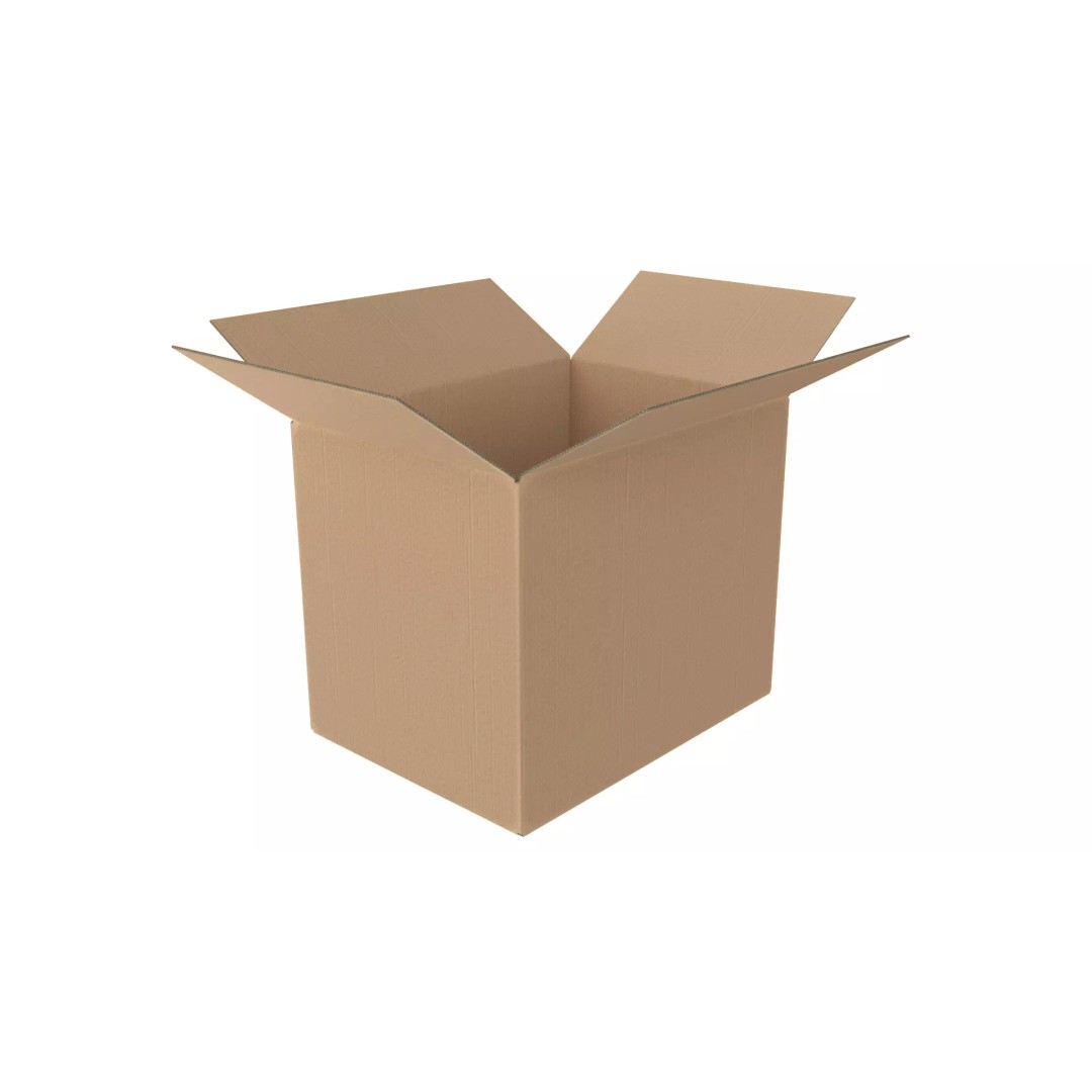 Carton Box 3D Model – Low Poly Rigged Animation with PBR Textures - View 5