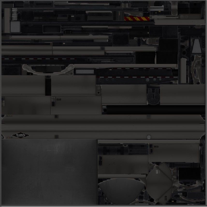 Side Dump Trailer 3D Model – Low Poly Game Ready Asset, FBX - View 26