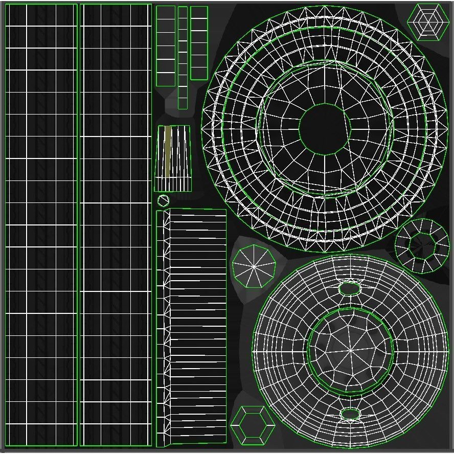 Side Dump Trailer 3D Model – Low Poly Game Ready Asset, FBX - View 27