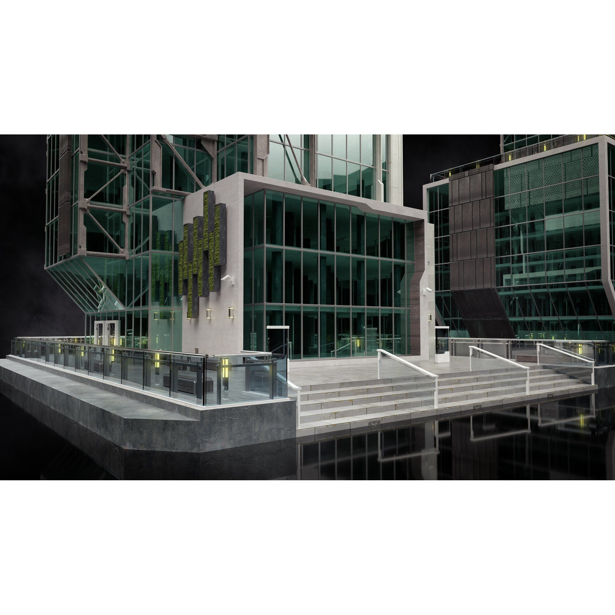 Urban Skyscraper Pack - High-Quality 3D Model - View 21