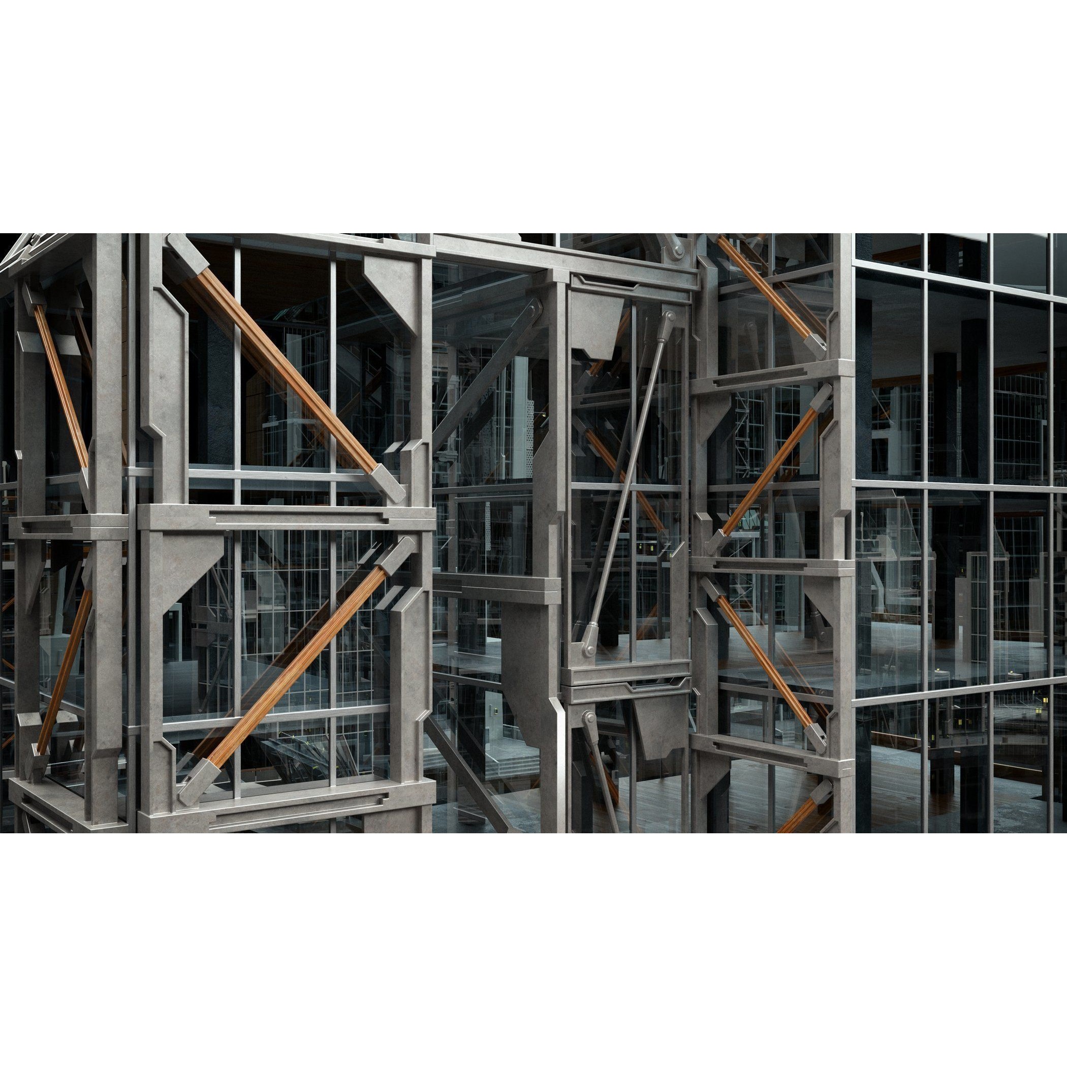 Urban Skyscraper Pack - High-Quality 3D Model - View 24