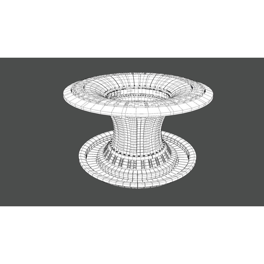 Nuclear Reactor Room 3D Model – Low Poly PBR Game-Ready FBX - View 20