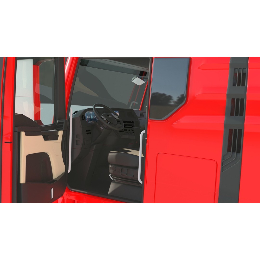 Man Sandvik Drill 3D Model – Detailed Industrial Machine, FBX, OBJ - View 20
