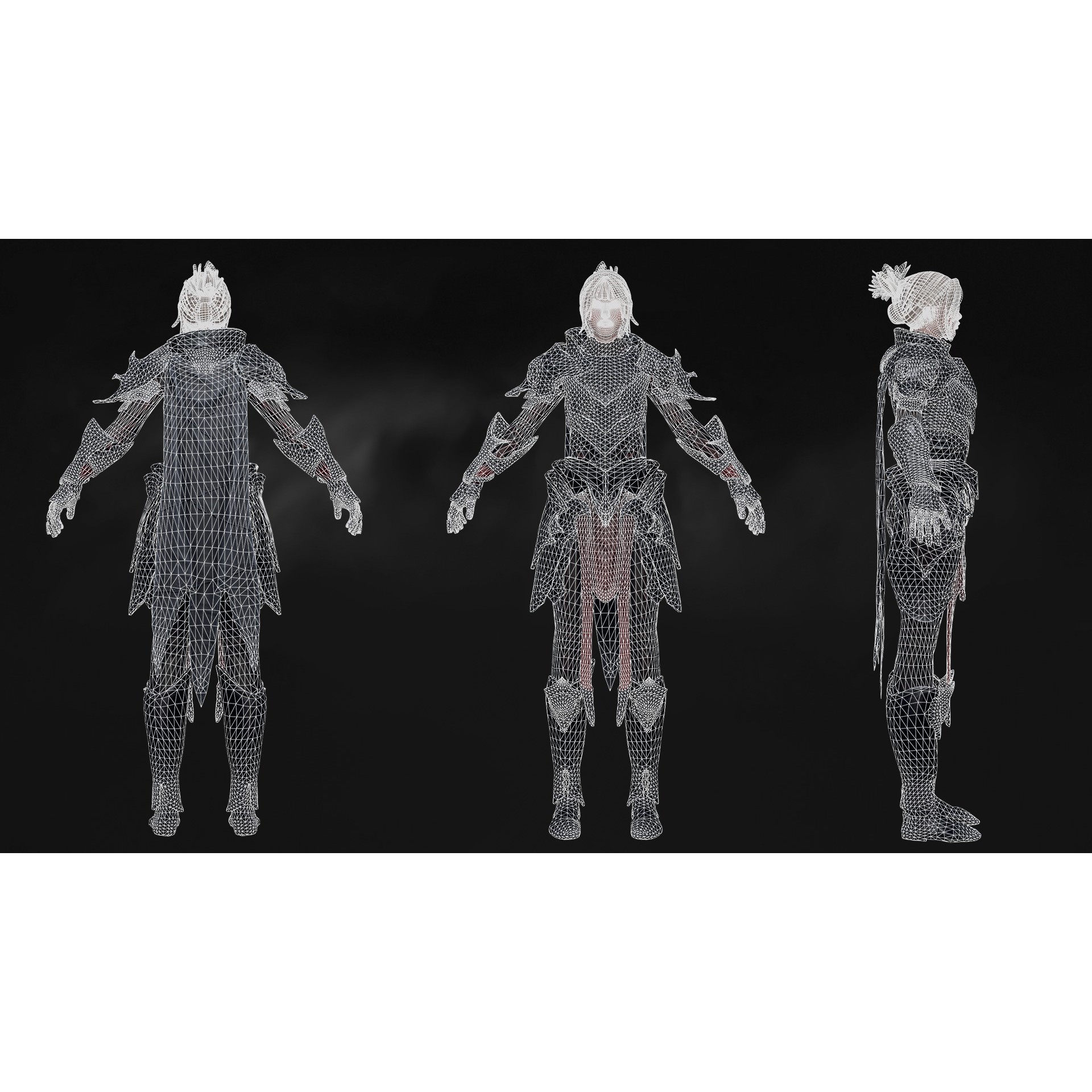 Death Knight - Low-Poly Game-Ready 3D Model