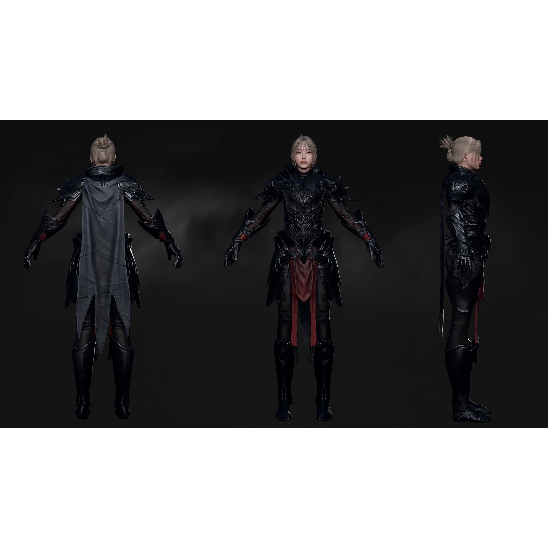 Death Knight - Low-Poly Game-Ready 3D Model - View 25