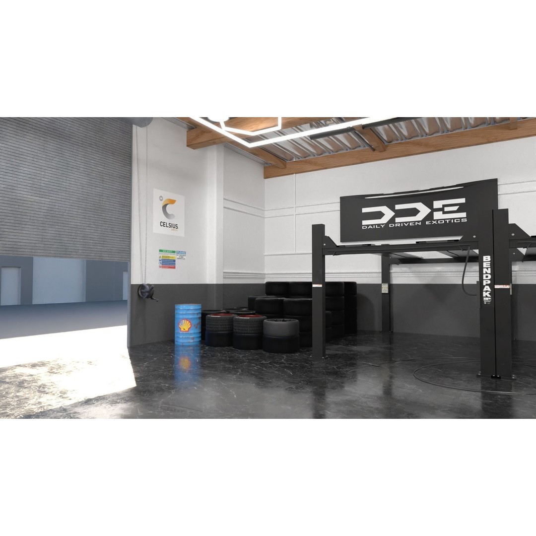 DDE Garage 3D Model – High Detail Architectural Asset for Blender - View 10