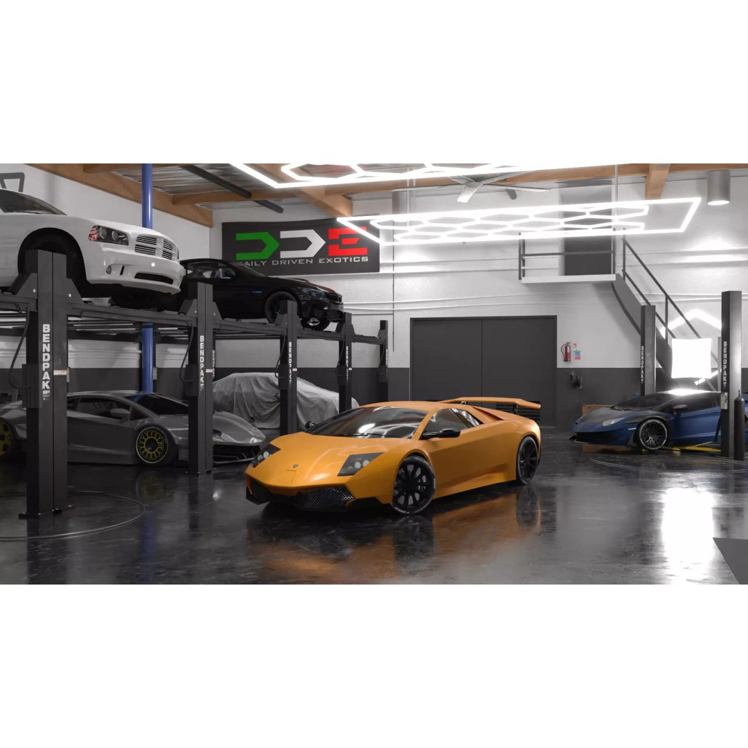 DDE Garage 3D Model – High Detail Architectural Asset for Blender - View 2