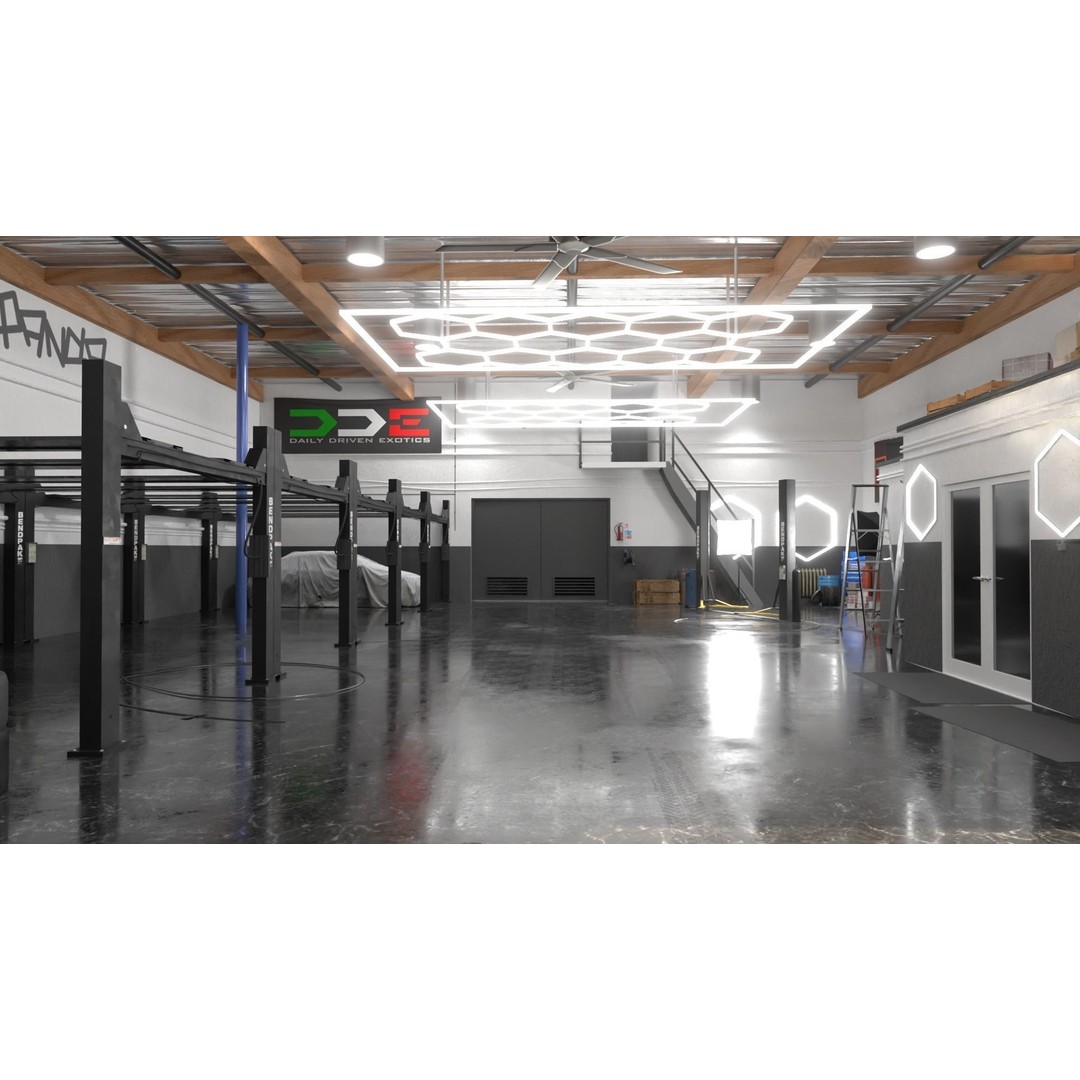 DDE Garage 3D Model – High Detail Architectural Asset for Blender - View 5