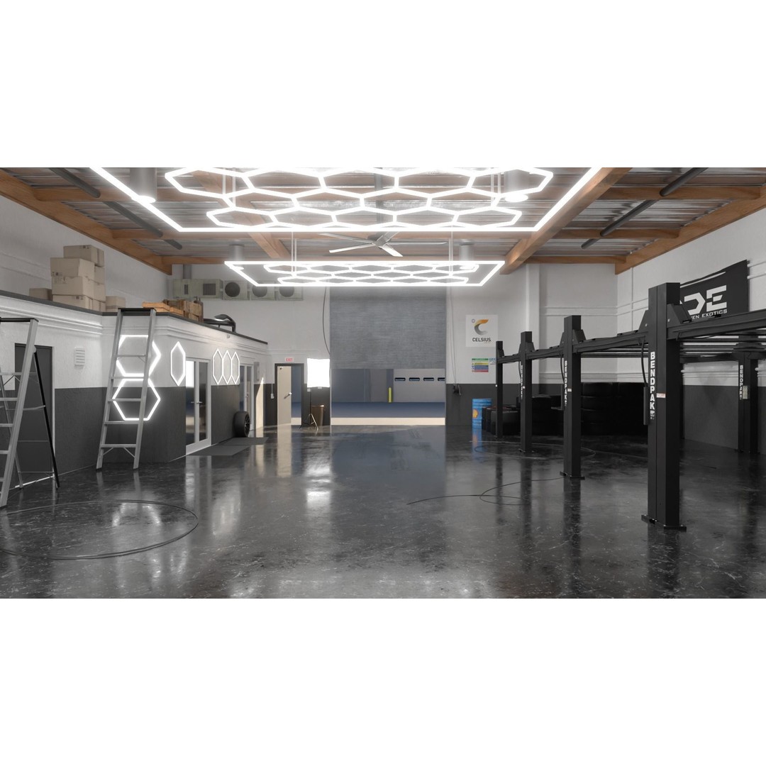 DDE Garage 3D Model – High Detail Architectural Asset for Blender - View 9