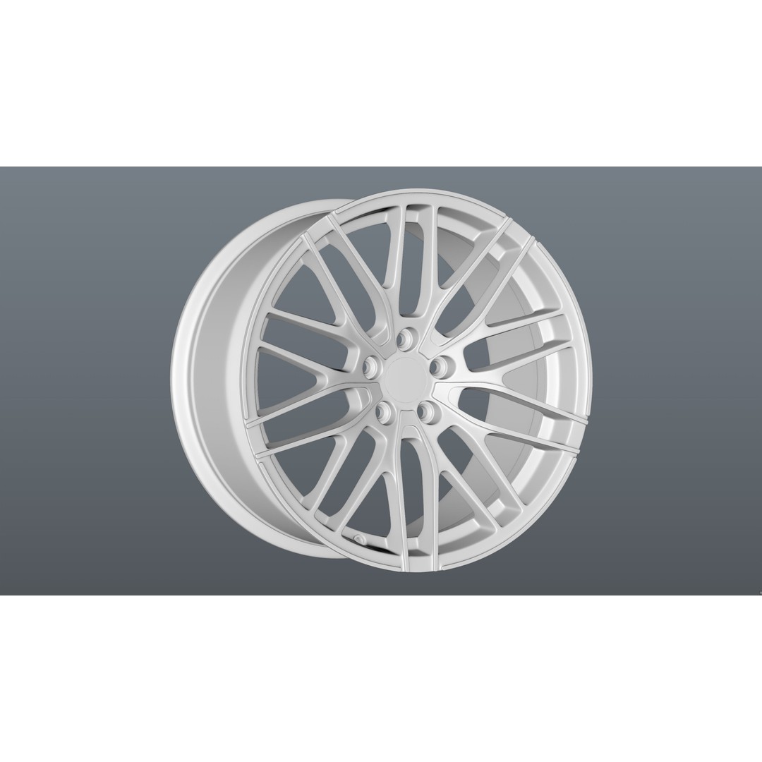 OZ Racing MSW 72 3D Model – Low Poly Vehicle Part, FBX, OBJ, Blender - View 14