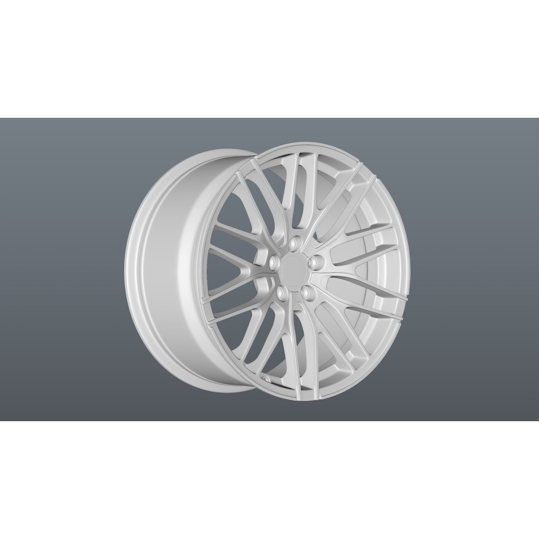 OZ Racing MSW 72 3D Model – Low Poly Vehicle Part, FBX, OBJ, Blender - View 15