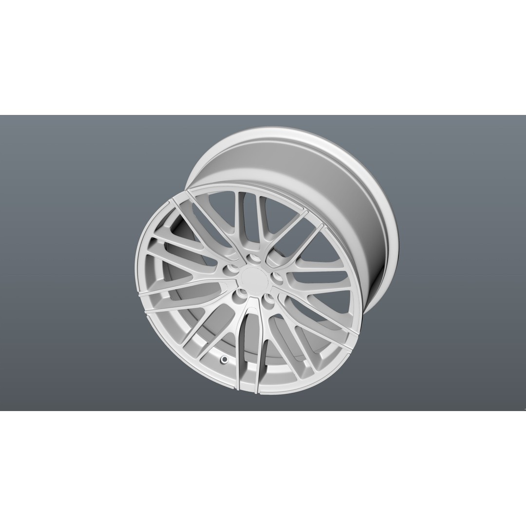 OZ Racing MSW 72 3D Model – Low Poly Vehicle Part, FBX, OBJ, Blender - View 17