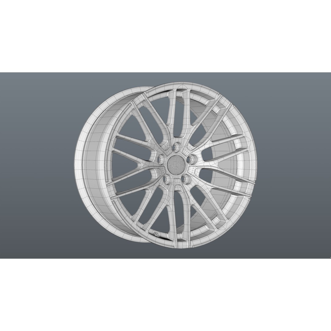OZ Racing MSW 72 3D Model – Low Poly Vehicle Part, FBX, OBJ, Blender - View 26