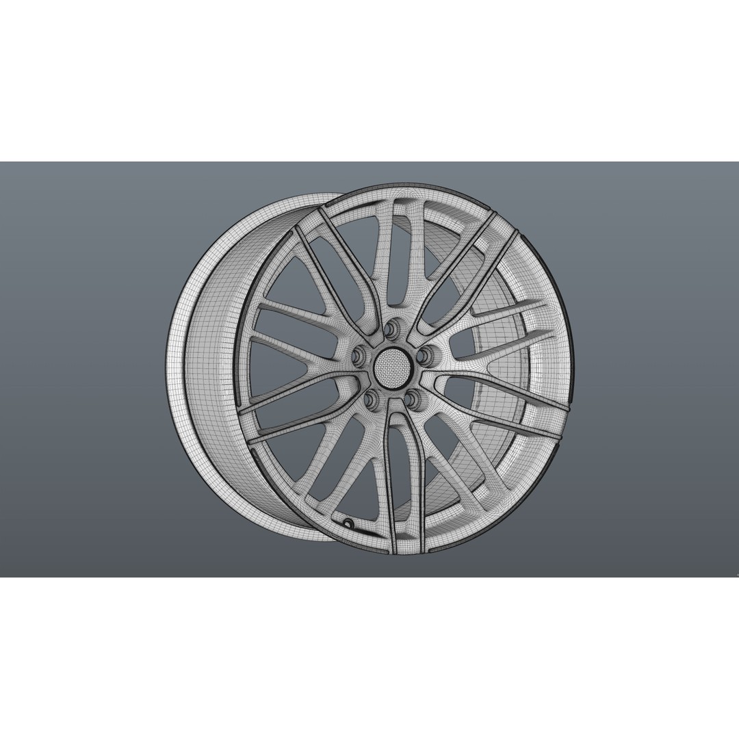 OZ Racing MSW 72 3D Model – Low Poly Vehicle Part, FBX, OBJ, Blender - View 27