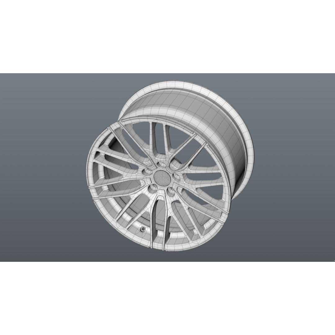 OZ Racing MSW 72 3D Model – Low Poly Vehicle Part, FBX, OBJ, Blender - View 30
