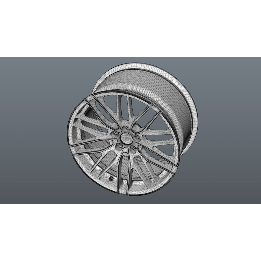OZ Racing MSW 72 3D Model – Low Poly Vehicle Part, FBX, OBJ, Blender - View 31