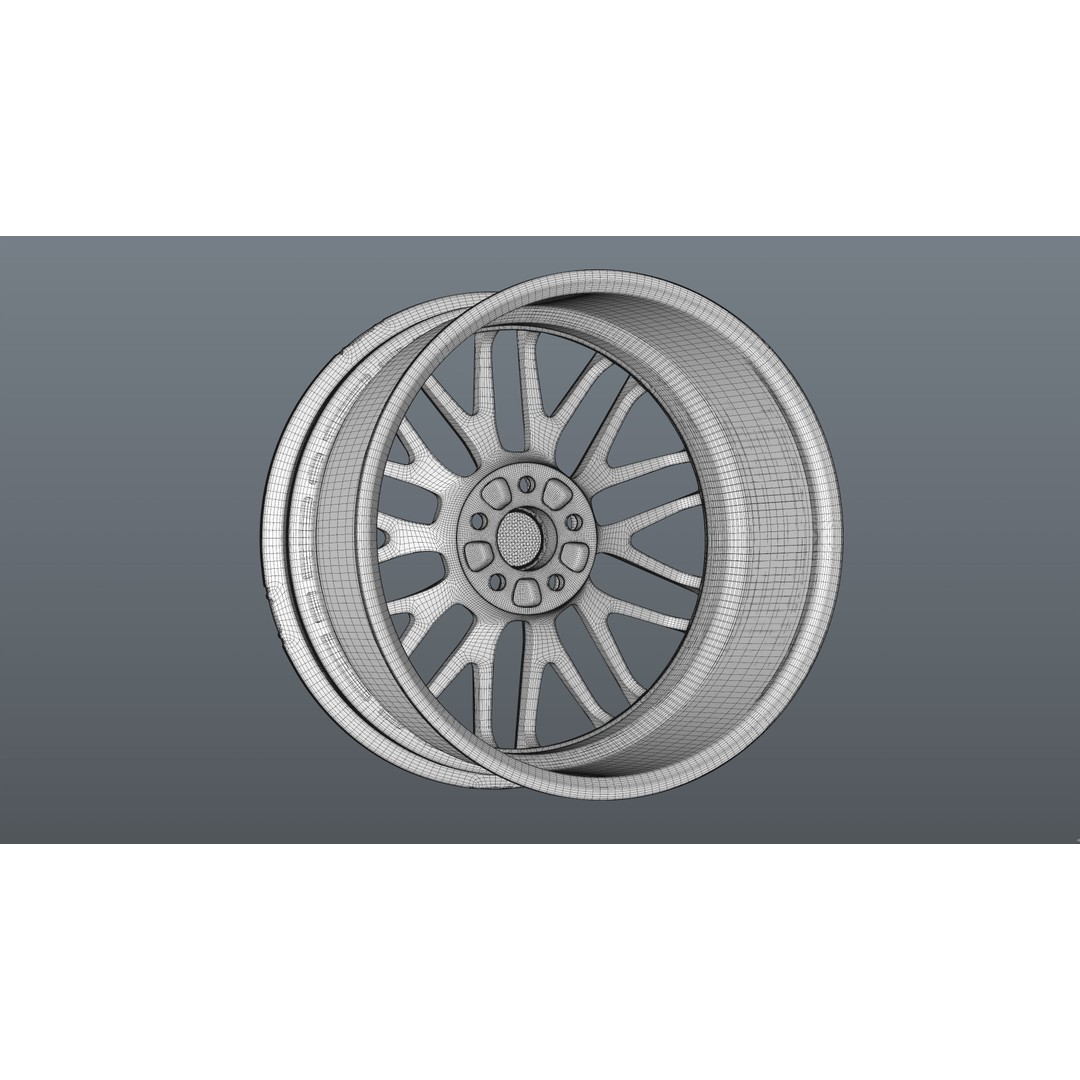 OZ Racing MSW 72 3D Model – Low Poly Vehicle Part, FBX, OBJ, Blender - View 33