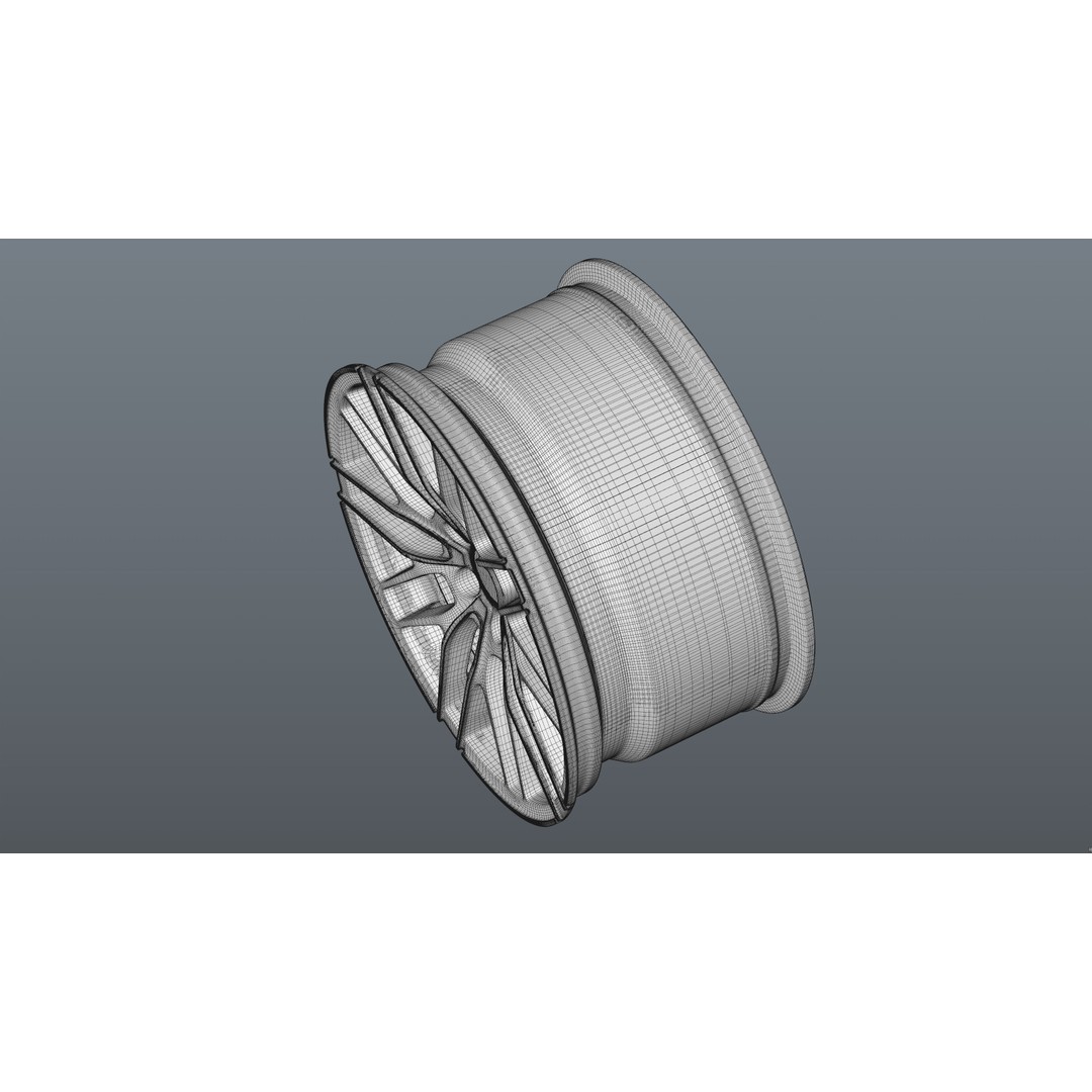 OZ Racing MSW 72 3D Model – Low Poly Vehicle Part, FBX, OBJ, Blender - View 37